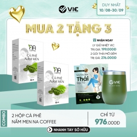 [ MUA 2 - TẶNG 3 ] NA COFFEE - CÀ PHÊ NẤM MEN LÀM GẦY