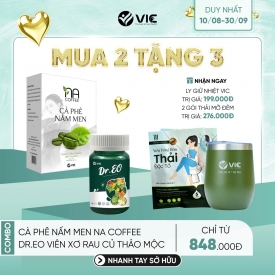 [ MUA 2 - TẶNG 3 ] Combo Siêu Gầy ( Nacoffee + Dr.EO ) 