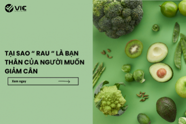 TẠI SAO " RAU " LÀ BẠN THÂN CỦA NGƯỜI MUỐN GIẢM CÂN ? 