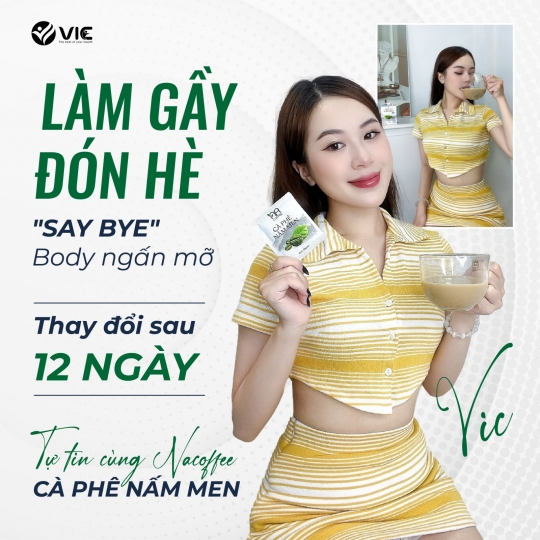 [ MUA 1- TẶNG 1 ] NA Coffee - Cà phê nấm men làm gầy 