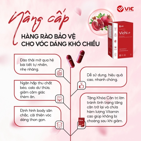 [ MUA 1- TẶNG 1 ]   Vichi++ ( Tặng Khóa cân ) 